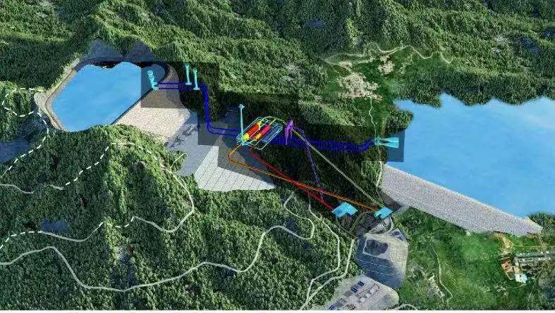 山東濰坊抽水蓄能電站 山東濰坊抽水蓄能電站